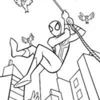 Miles in Midtown Mayhem: Swinging into Action!
