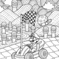 Mushroom Kingdom Race Day with Mario!