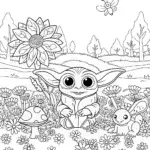 Yoda’s Garden Adventure: A Colorful Quest for Fun