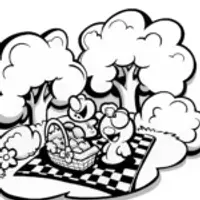 Rainbow Friends Picnic Party with Fun Characters!