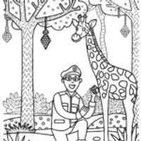 Blippi’s Fun Day at the Zoo with a Friendly Giraffe