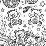 Care Bears’ Starry Night Adventure Coloring Fun