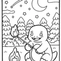 Charmander’s Campfire Cozy Time