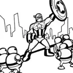 Captain America’s Shield: Stand Strong!