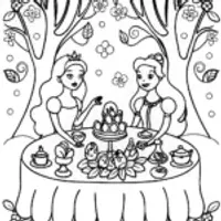 Enchanted Tea Party with Princess Friends