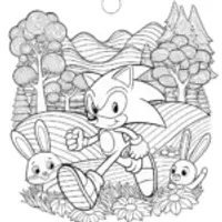 Sonic’s Speedy Adventure in the Enchanted Forest