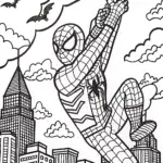 Miles Soars Through the Cityscape