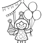 Gabby’s Magical Pet Parade Celebration Coloring Page
