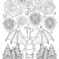Charizard’s Spectacular Fireworks Celebration
