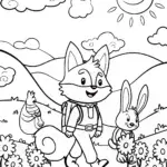 Rainbow Friends Adventure: Fox, Rabbit, and Fun Times!