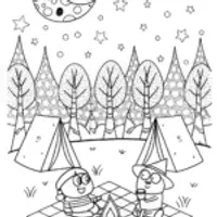 Bluey and Bingo’s Fun Camping Night Adventure