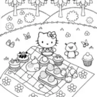 Hello Kitty’s Fun Picnic in the Garden