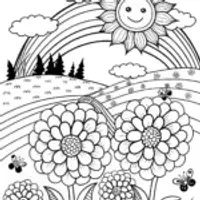 Rainbow Dreams in the Enchanted Garden