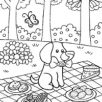 Puppy Picnic Adventure with Treats and Fun!