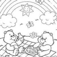 Care Bear Picnic Party Fun with Cheer Bear!