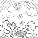 Care Bear Picnic Party Fun with Cheer Bear!
