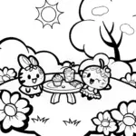 Shopkins Garden Party with Bubbles and Berry Blossom