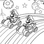 Rainbow Road Adventure with Mario and Luigi