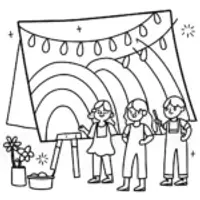 Rainbow High Adventure: Creating Colorful Rainbows!