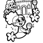 Mirabel’s Enchanted Musical Fiesta Coloring Page