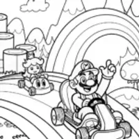 Mario Kart Racing Fun in the Mushroom Kingdom!