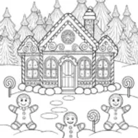 Gingerbread Friends in Sweet Wonderland Adventure