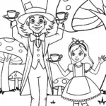 The Mad Hatter and Alice’s Tea Party Adventure