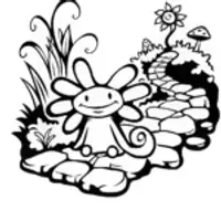 Axolotl’s Magical Garden Journey