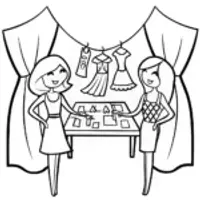 Bratz Fashion Mash-Up Adventure Coloring Page