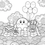 Kirby’s Joyful Picnic in the Clouds