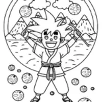 Goku’s Joyful Training Adventure