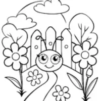 Adventures with Bella the Happy Bug in the Garden