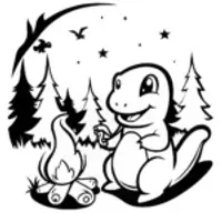 Charmander’s Campfire Fun Under the Stars