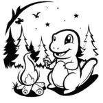 Charmander’s Campfire Fun Under the Stars