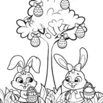 Easter Egg Hunt Adventure with Benny and Bella Bunny