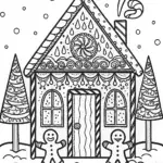 Gingerbread Wonderland with Happy Gingerbread Friends