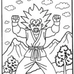 Goku’s Epic Training Adventure in the Mountains