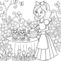 Gabby’s Cat-tastic Tea Party Adventure