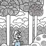 Mushroom Maze Adventure with Mario