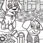 Bluey and Bingo’s Colorful Garden Adventure