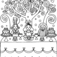 Tea Party Surprise with Alice and Friends