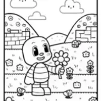 Creeper’s Colorful Flower Adventure in the Garden