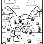Creeper’s Colorful Flower Adventure in the Garden