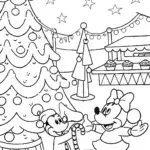 Mickey and Minnie Celebrate at the Christmas Market