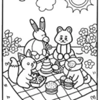 Rainbow Friends Picnic Adventure