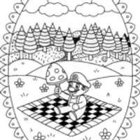 Mario’s Mushroom Garden Party Adventure