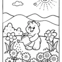 Care Bear Tending the Harmony Garden