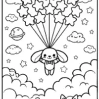 Cinnamoroll’s Magical Balloon Ride Through the Stars