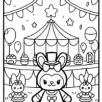 Kuromi’s Mischief at the Festival Funfair