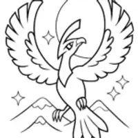 Celestial Gathering: Soaring with Ho-Oh